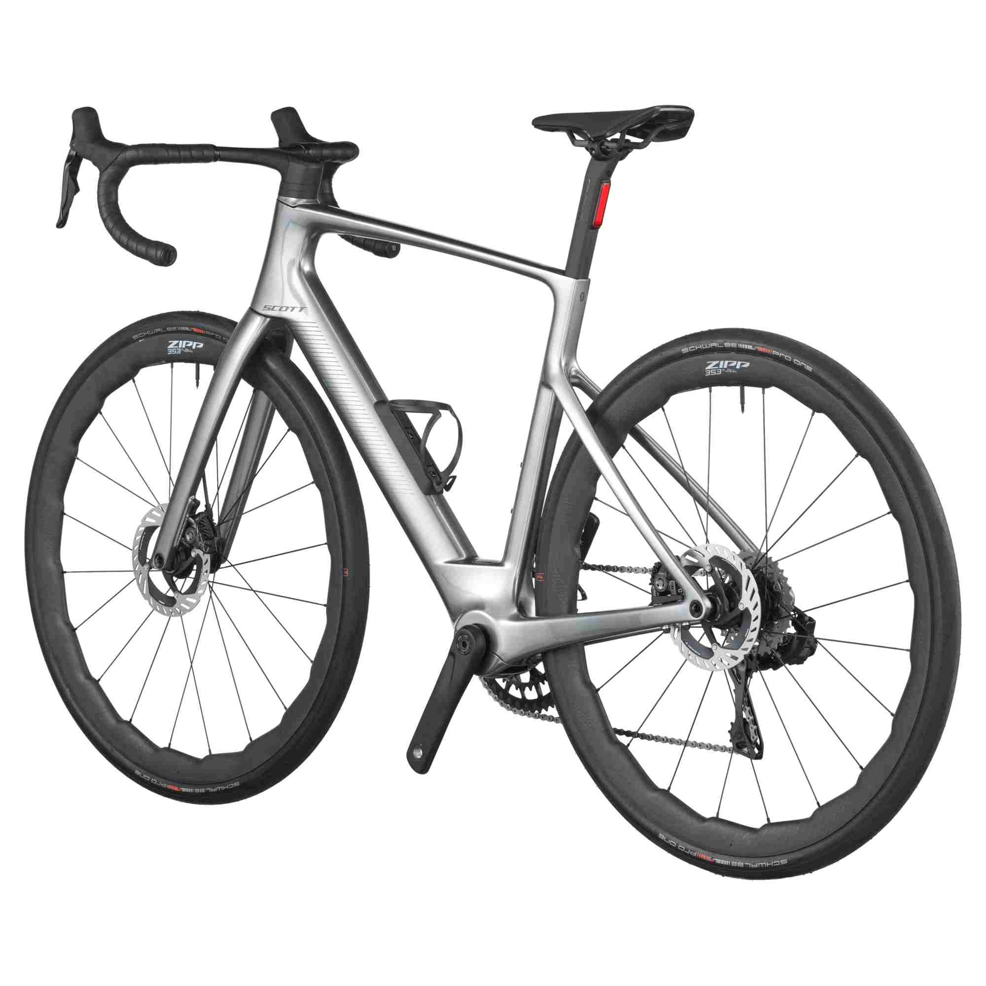 Scott Fastlane Premium Carbon Rennrad E-Bike silberfarben 2027