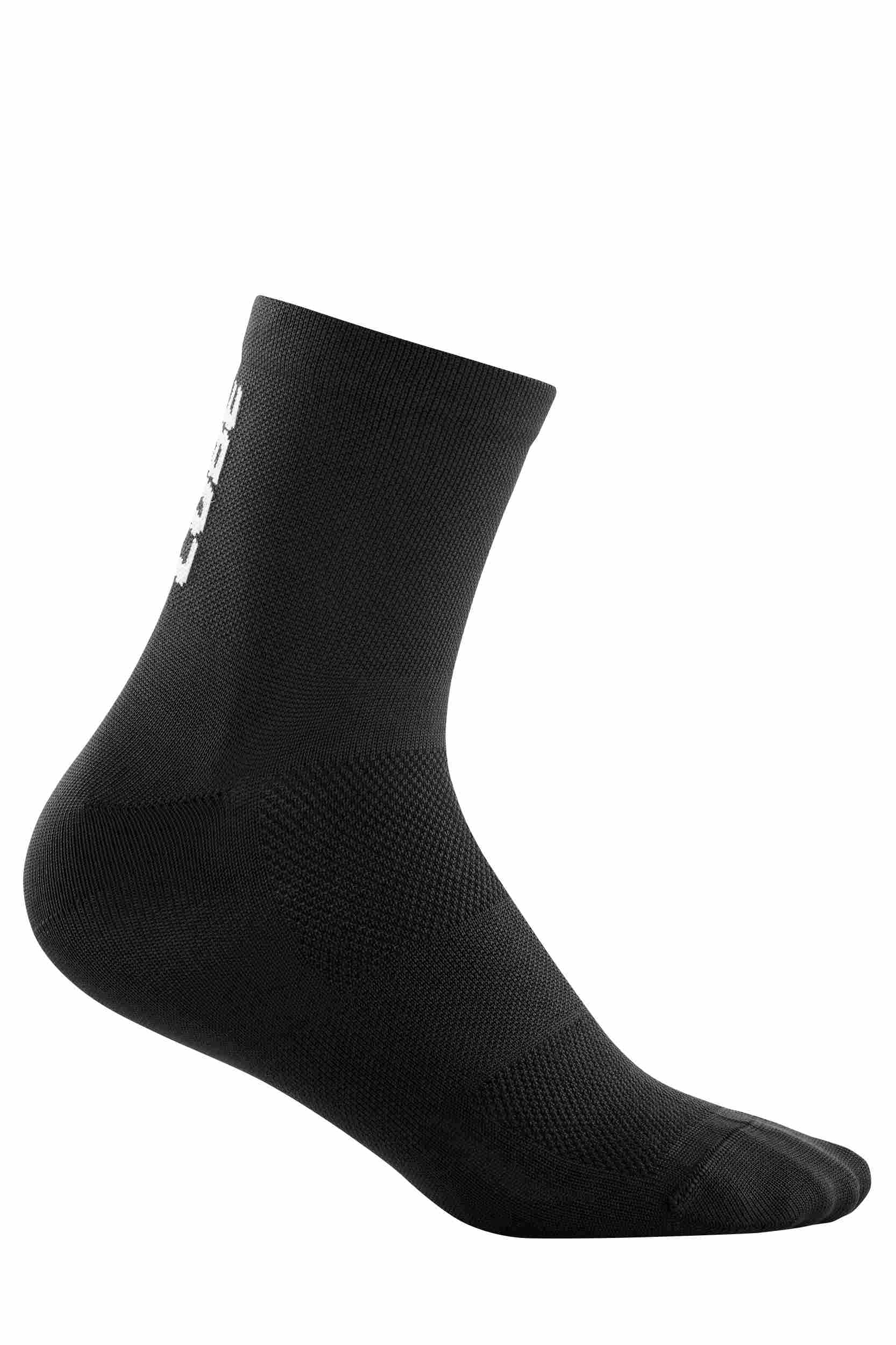 Cube Blackline Mid Cut Fahrrad Socken schwarz 2027