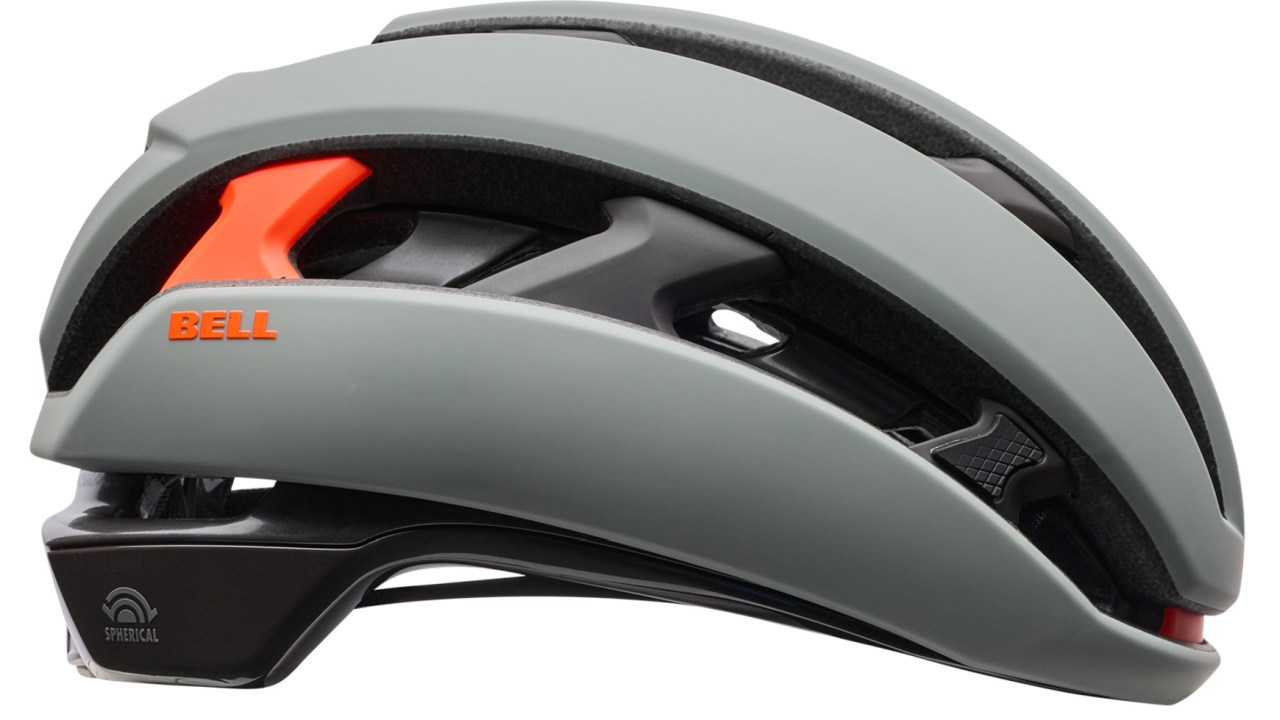 Bell XR Spherical Rennrad / Gravel Fahrradhelm strike stone grau 2026