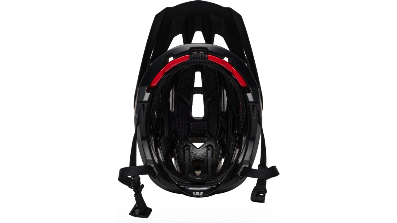 Bell 5fifty Spherical MTB Fahrradhelm fluid schwarz/rot 2026
