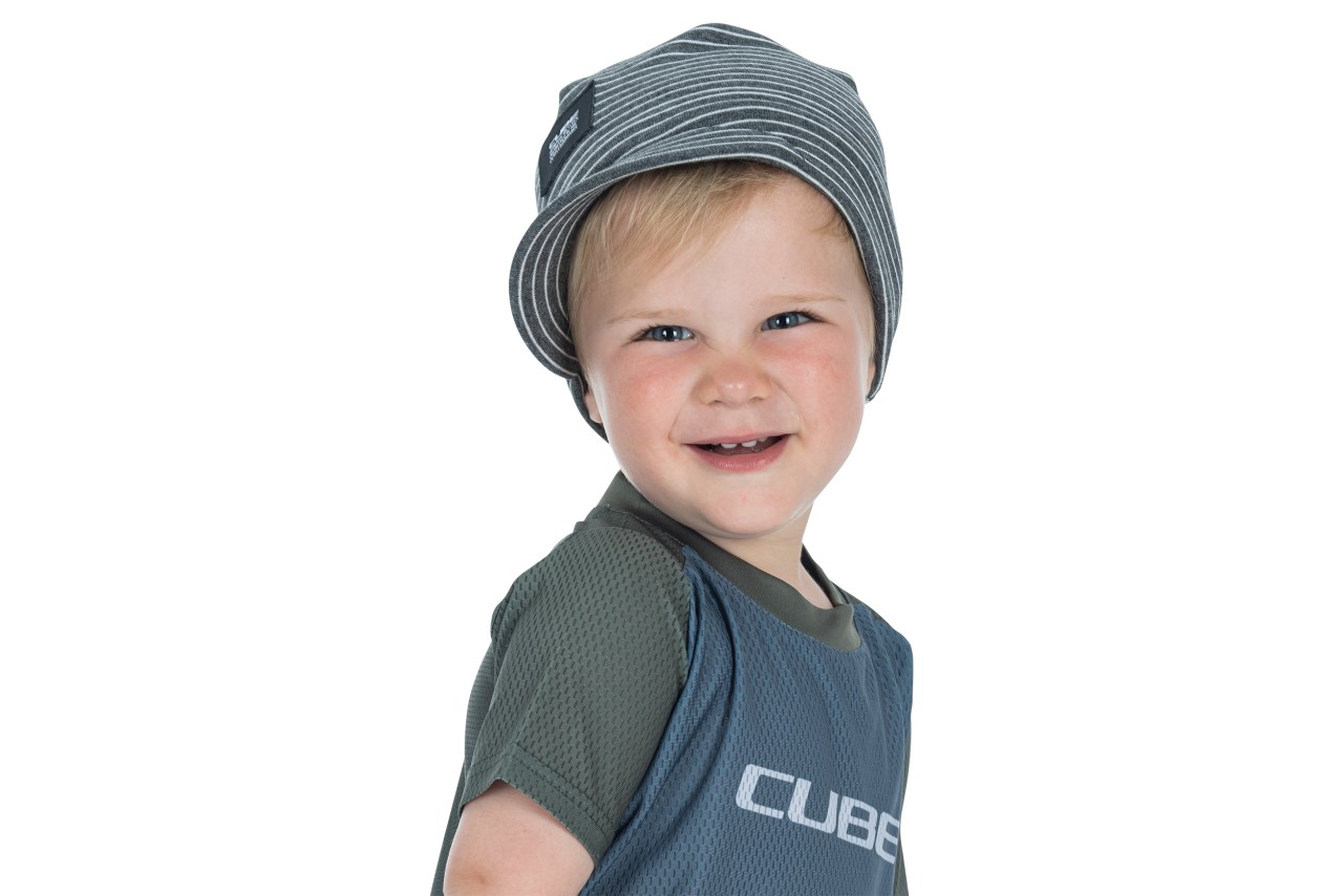 Cube Rookie Kinder Fahrrad Unterhelmmütze grau/beige 2027