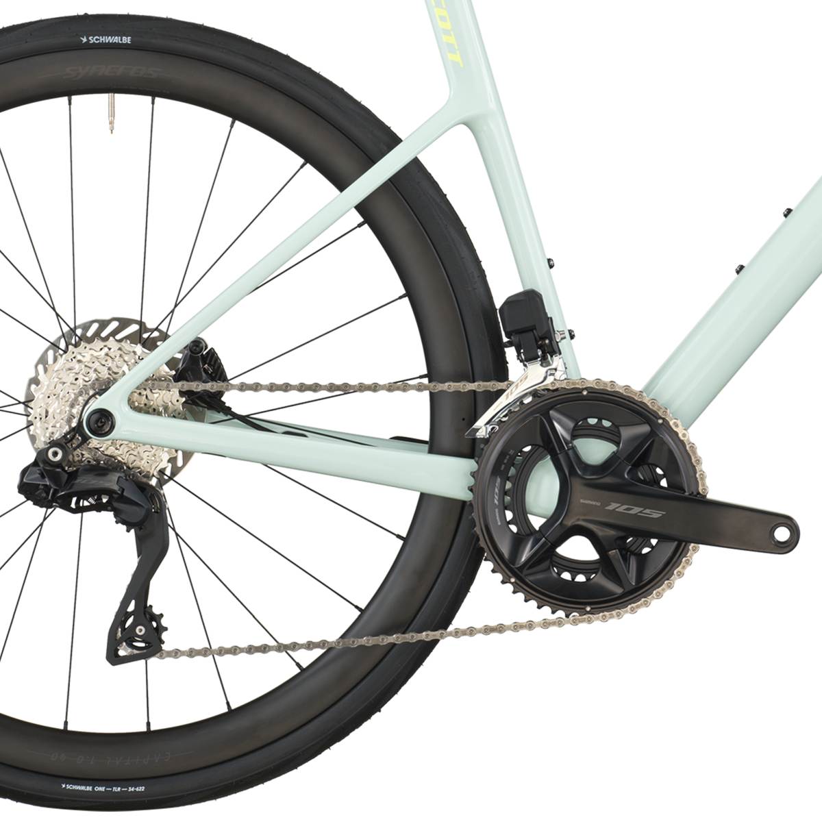 Scott Addict 30 Carbon Rennrad frozen grün 2026