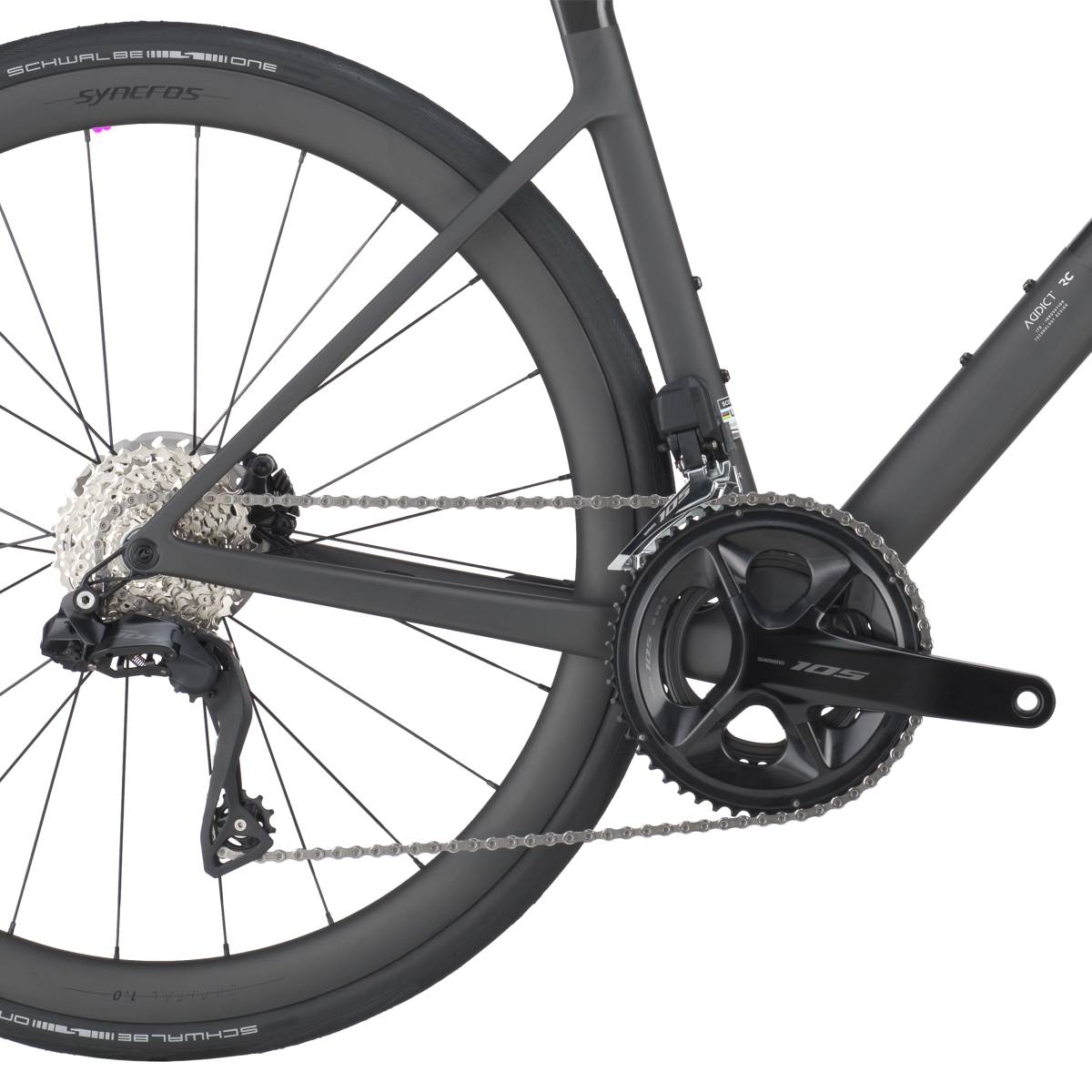 Scott Addict RC 30 Carbon Rennrad schwarz 2027