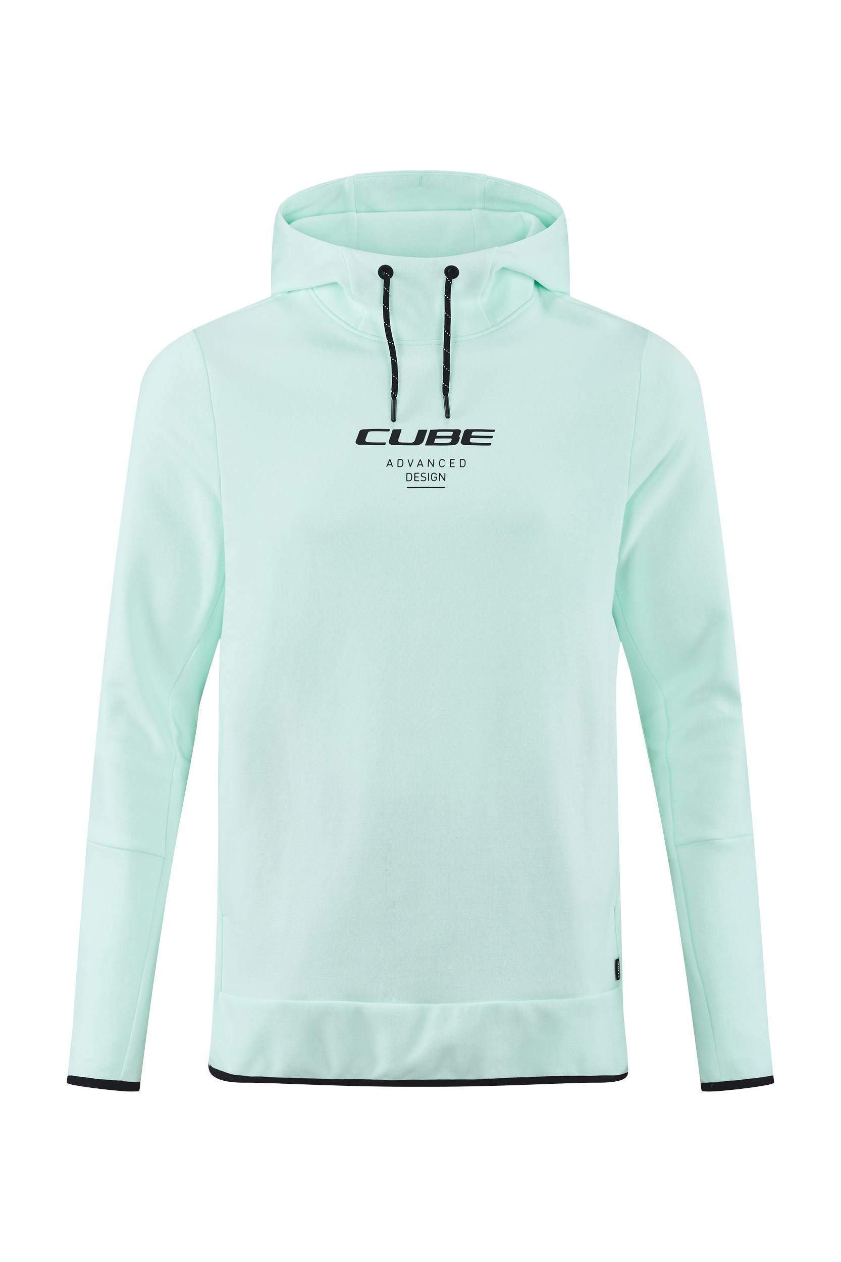 Cube Advanced Freizeit Hoodie / Pullover mint grün 2026