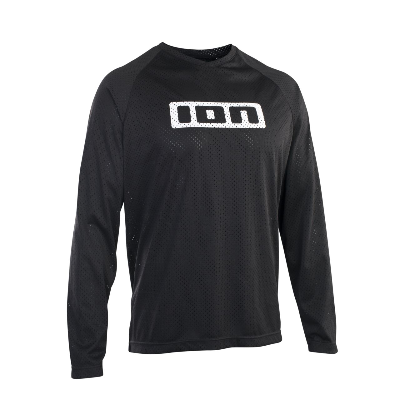 Ion Logo Fahrrad Trikot lang schwarz 2023