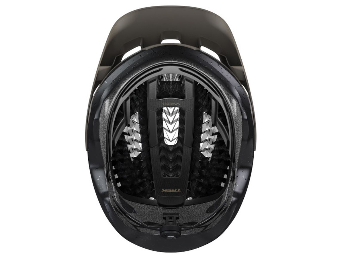 Bontrager Rally WaveCel MTB Fahrrad Helm matt braun / schwarz 2026