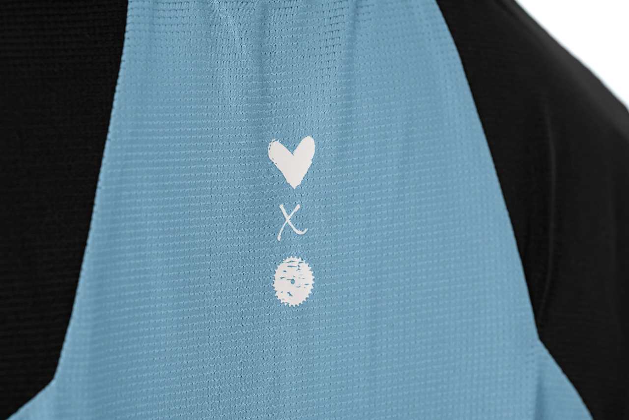 Cube ATX Damen Fahrrad Trikot lang blau 2027