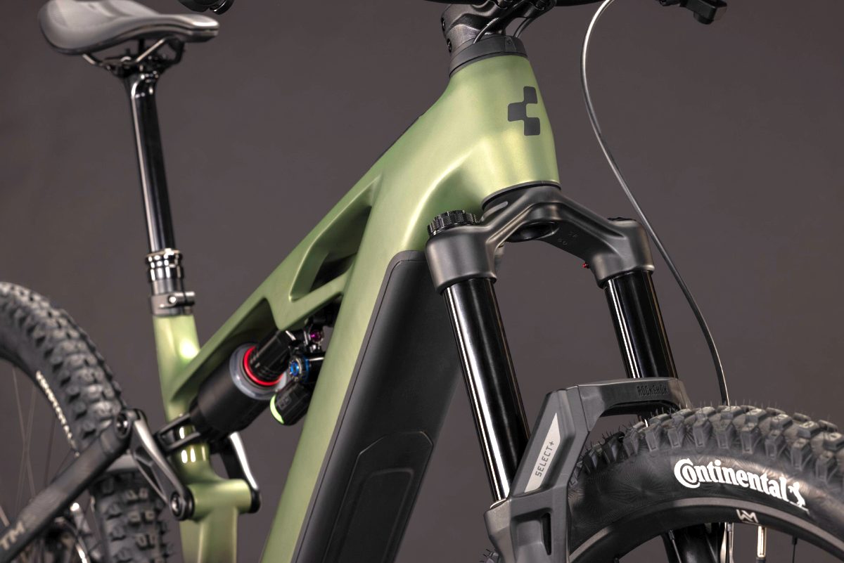 Cube Stereo Hybrid ONE77 HPC TM 800 Carbon E-Bike MTB Pedelec reedgreen/gills 2027
