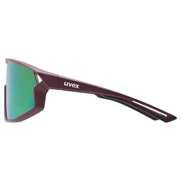 uvex skyryse Fahrrad / Sport Brille matt burgundy rot/mirror rose