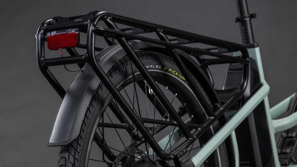 Cube Longtail Hybrid Comfort 800 26'' E-Bike Lastenrad Pedelec mineralgrey/reflex 2026