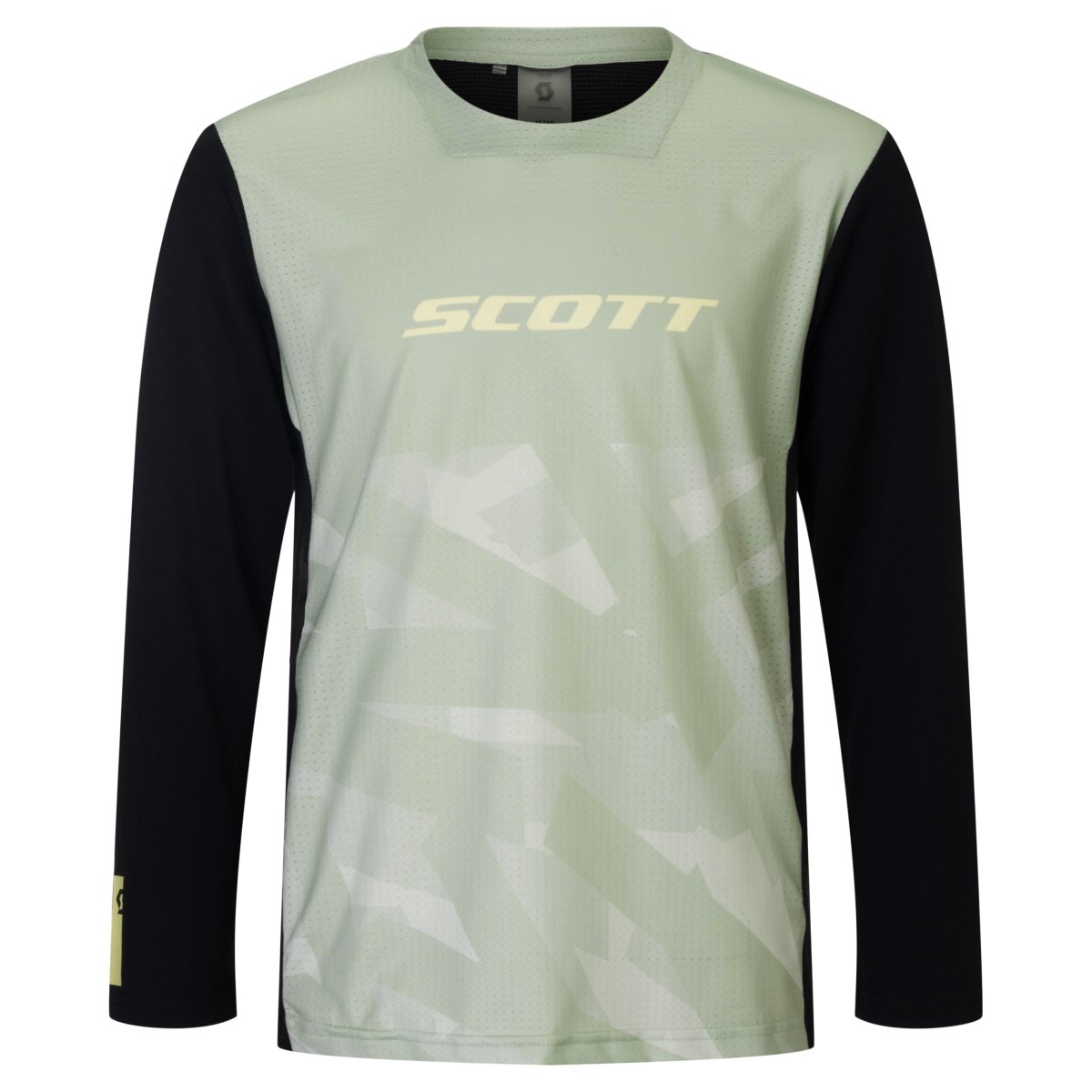 Scott Jr Vertic Delta Kinder Fahrradtrikot langarm grau 2026