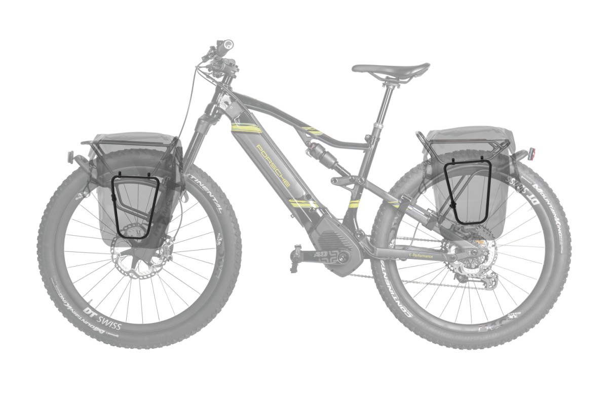 Topeak Side Frame für Tetrarack Aluminiumrahmen-Set für Packtaschen schwarz