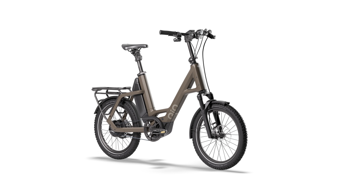 QIO Compact CXNINEx 3x3 20'' E-Bike Pedelec dark olive matt 2026