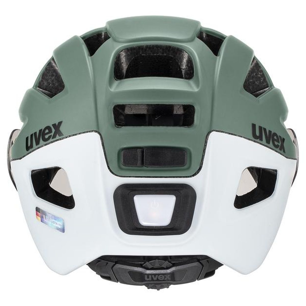 Uvex Finale Visor V City Trekking Fahrrad Helm matt grün 2026