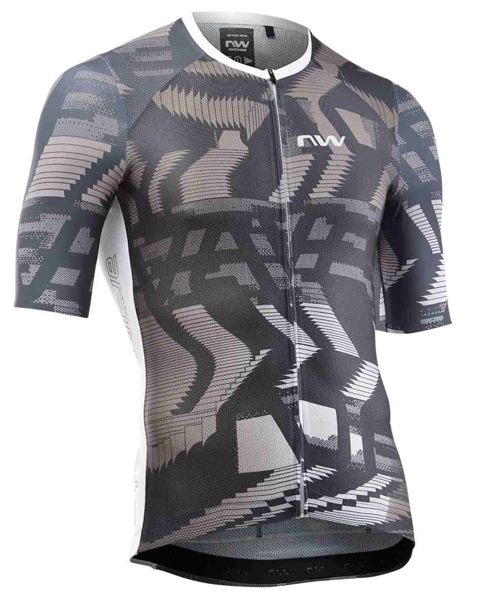 Northwave Blade Air Fahrrad Trikot kurz sandfarben/weiß 2025