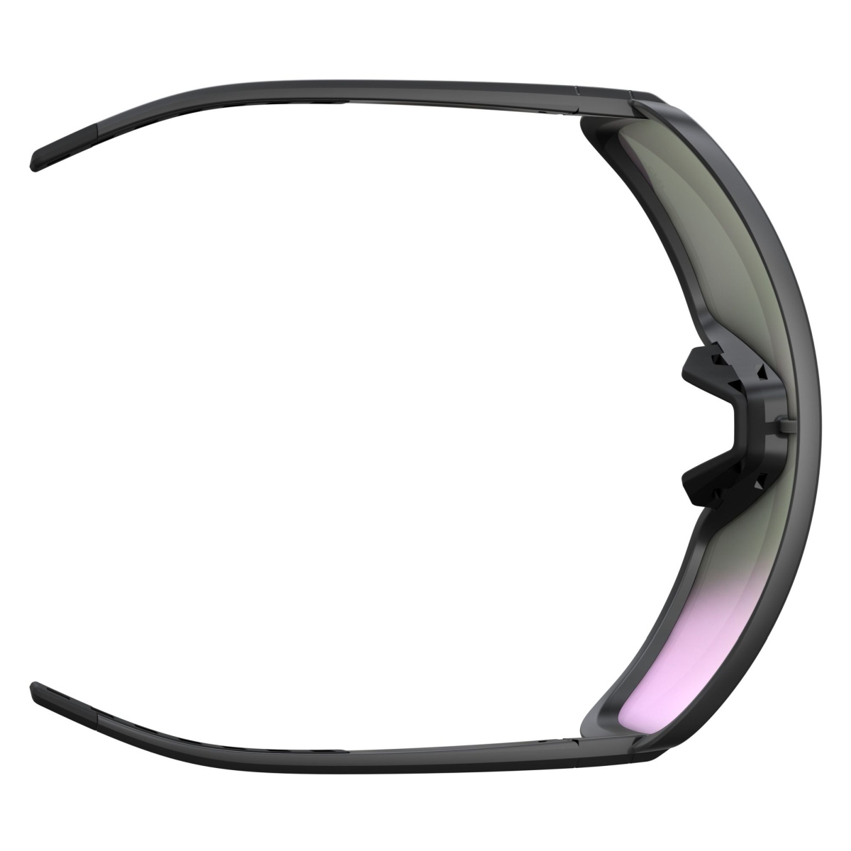 Scott Torica AMP Wechselscheiben Fahrrad Brille schwarz/lila chrome