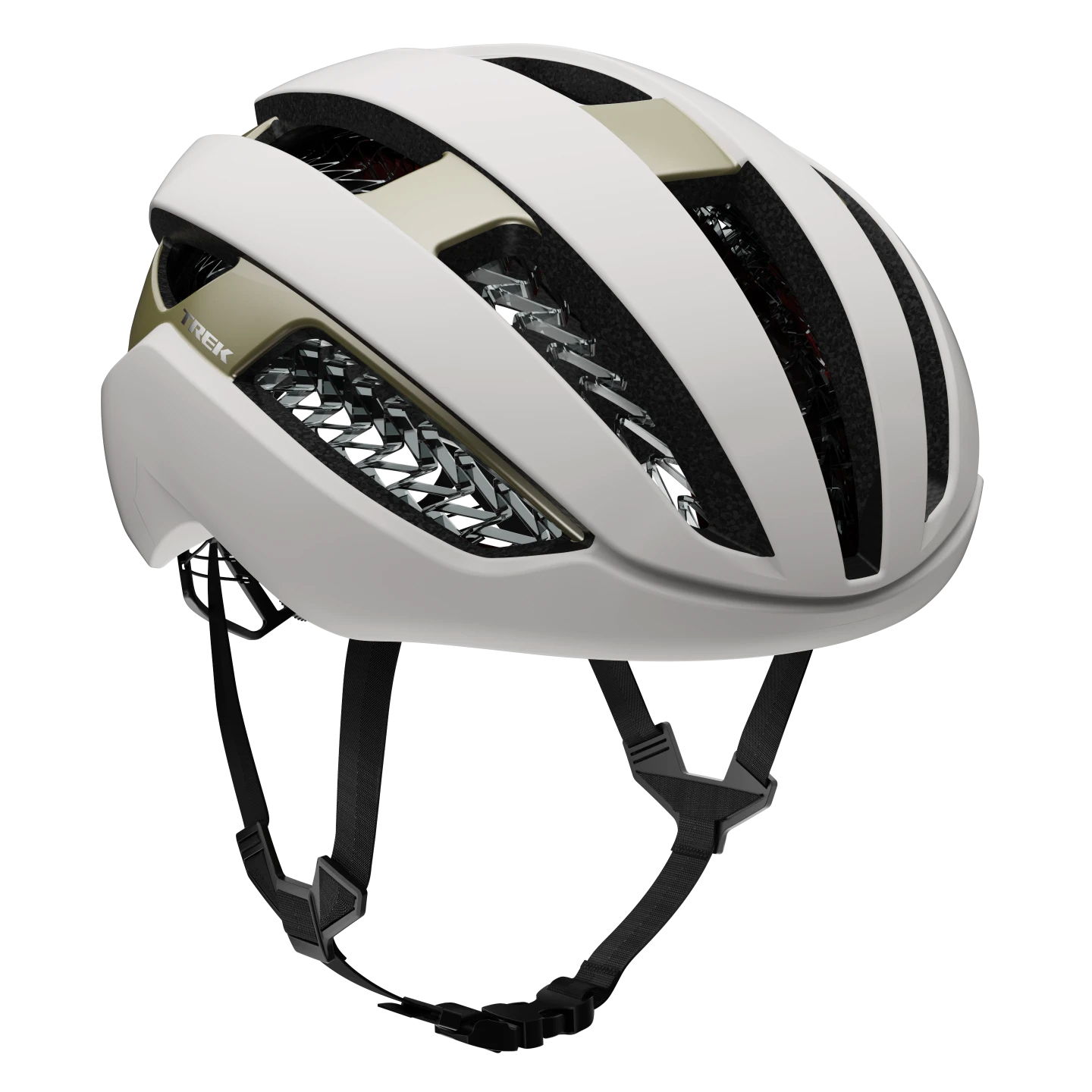 Bontrager Circuit WaveCel Rennrad Fahrrad Helm weiß/braun 2026