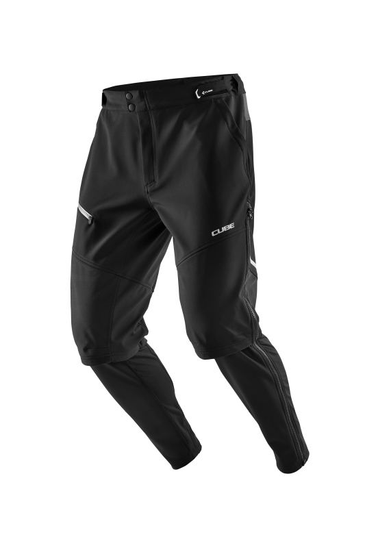 Cube Blackline Softshell Pants Fahrrad Hose lang schwarz 2027