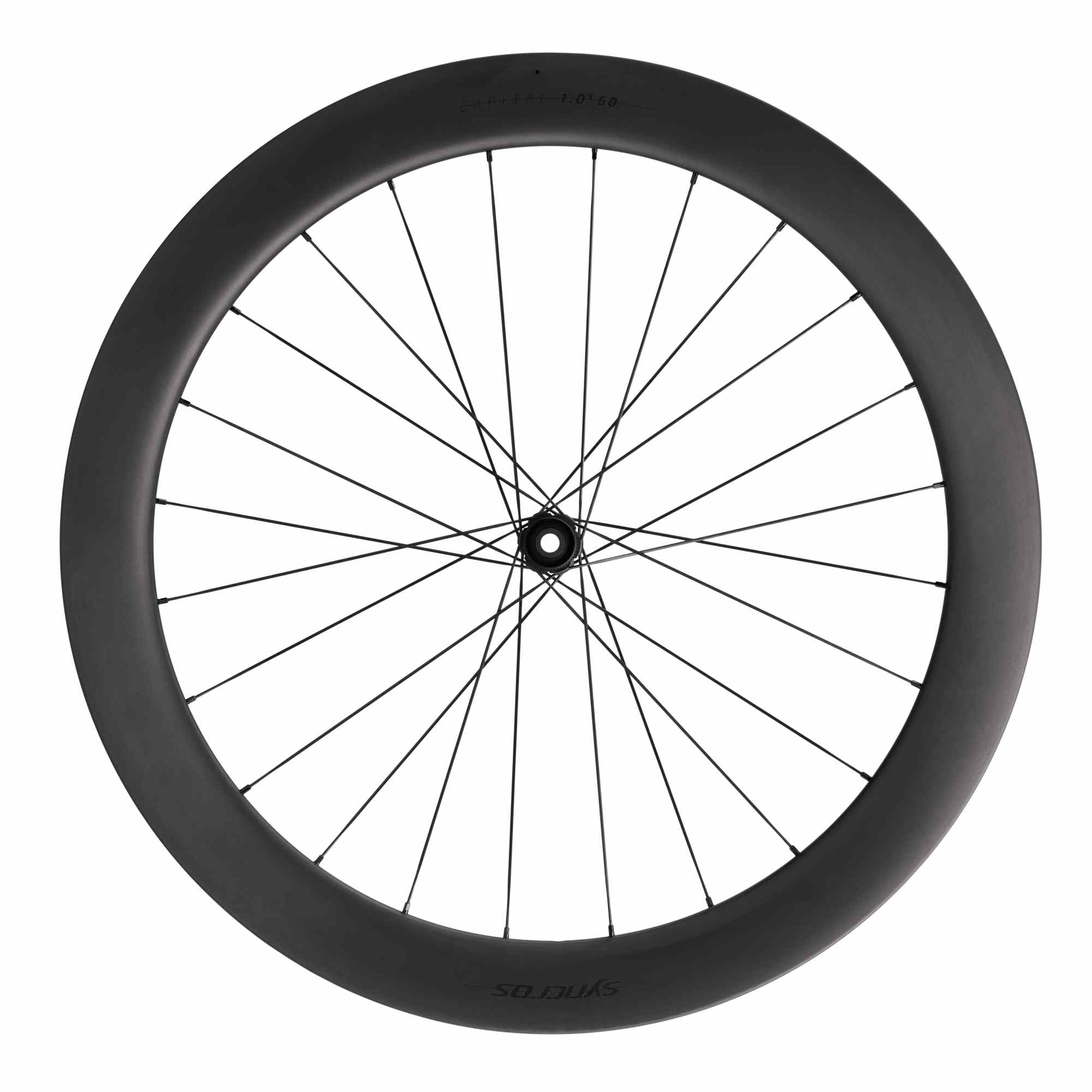 Syncros Capital 1.0s 60 Carbon Rennrad Laufradsatz matt schwarz