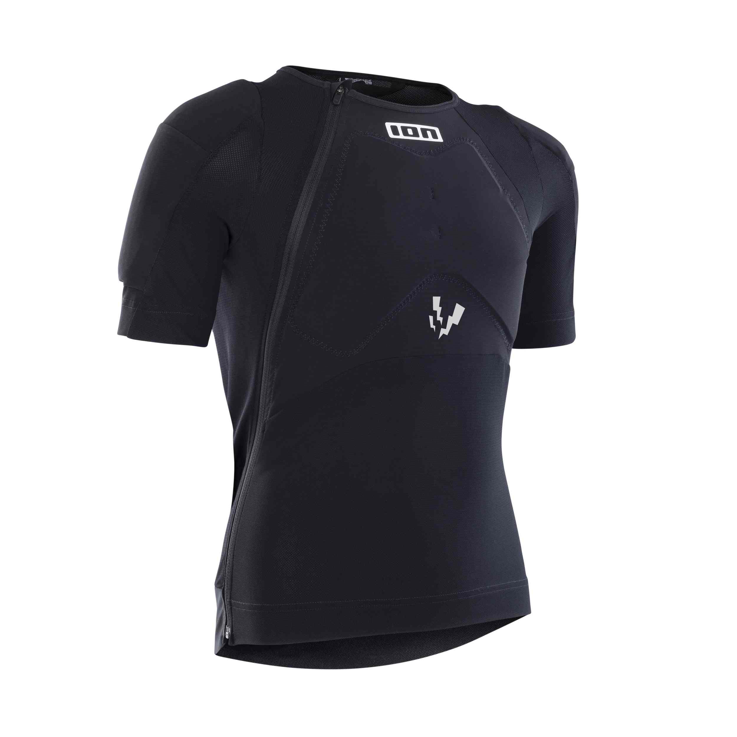 Ion Amp Kinder Fahrrad Protektorenshirt schwarz