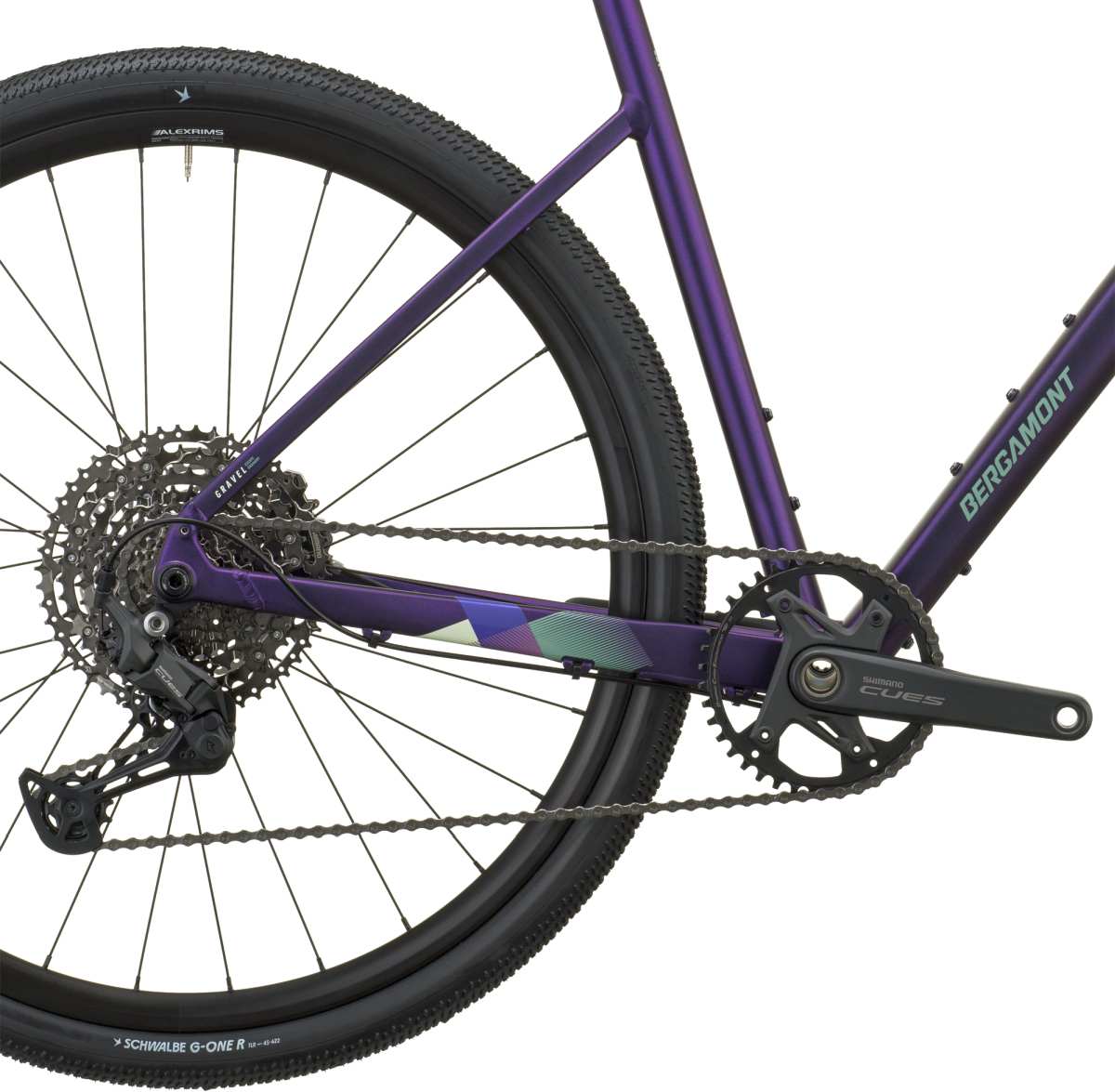 Bergamont Grandurance FB 10 Gravel Fahrrad flaky lila 2027