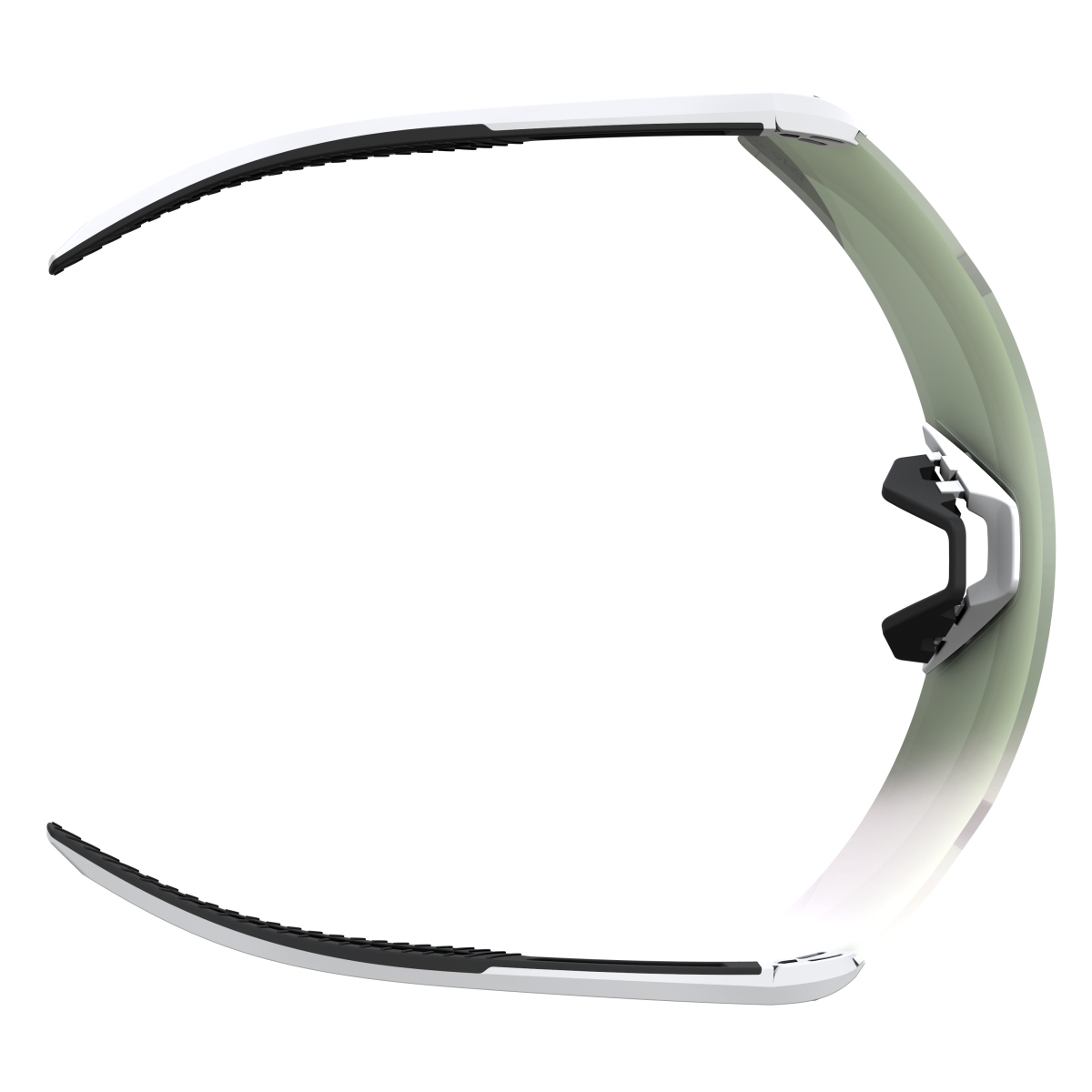 Scott Stride AMP Wechselscheiben Fahrrad Brille weiß/weiß chrome