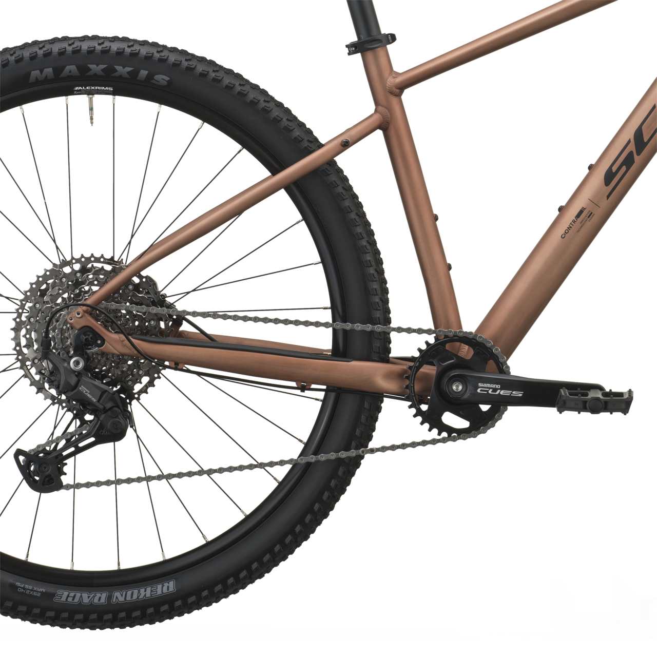 Scott Contrail 10 27.5'' / 29'' MTB Fahrrad alloy braun 2027