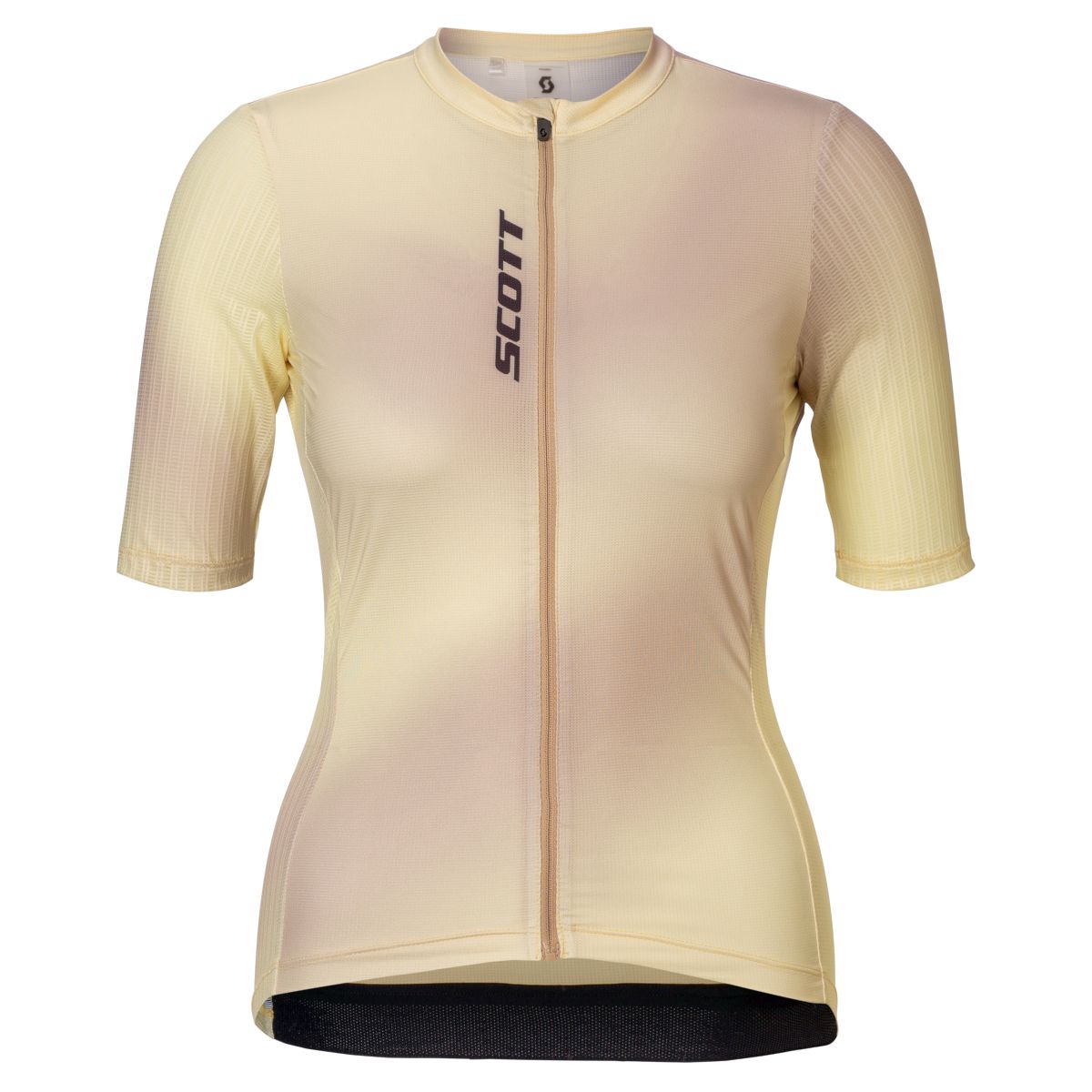 Scott RC Pro Rennrad Damen Fahrradtrikot kurzarm maize gelb/beige 2027