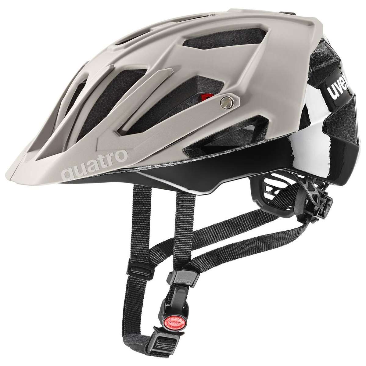 Uvex Quatro CC All Mountain Enduro MTB Fahrrad Helm matt oak braun 2026
