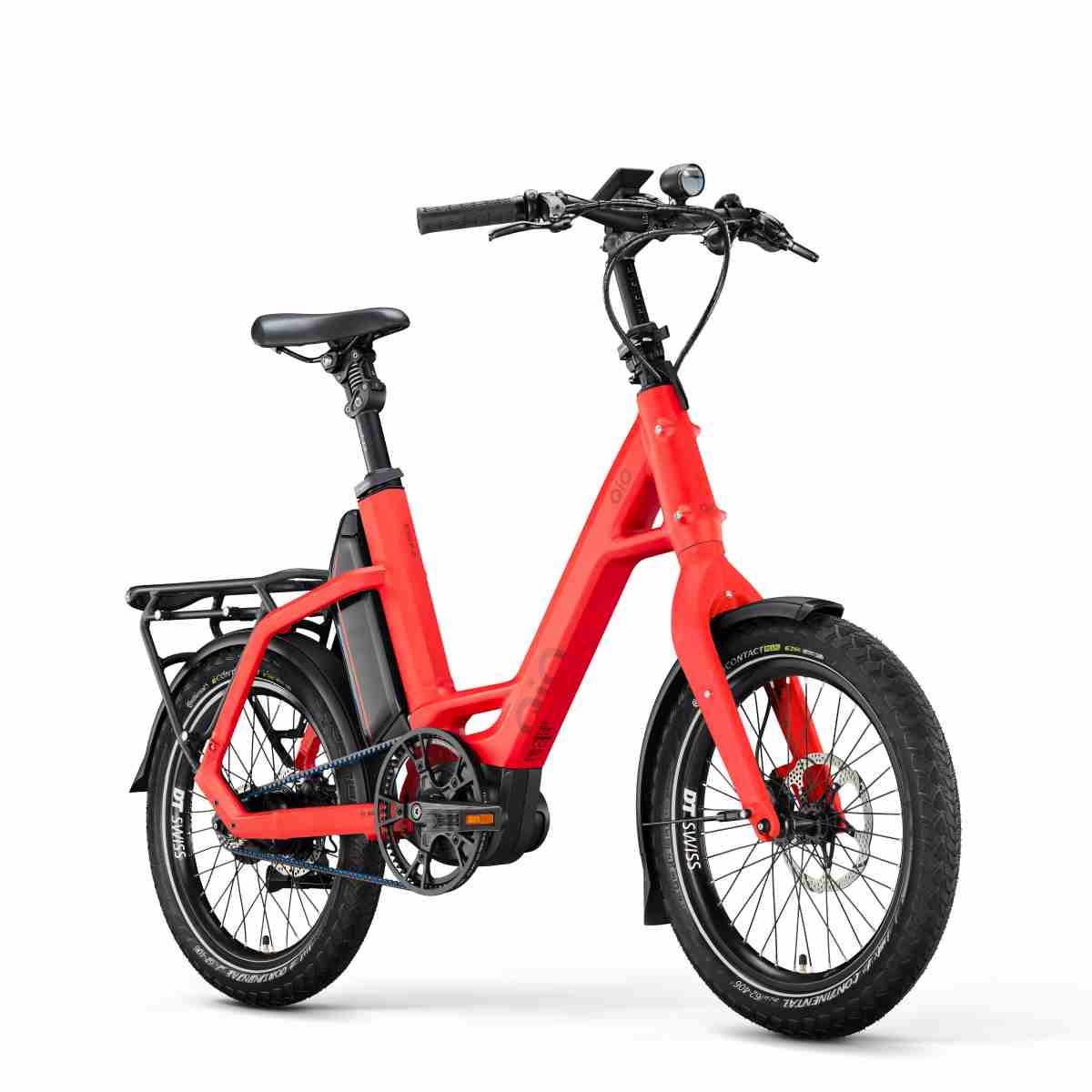 QIO Eins P-R Rohloff 20'' E-Bike Compact Pedelec matt rot 2025