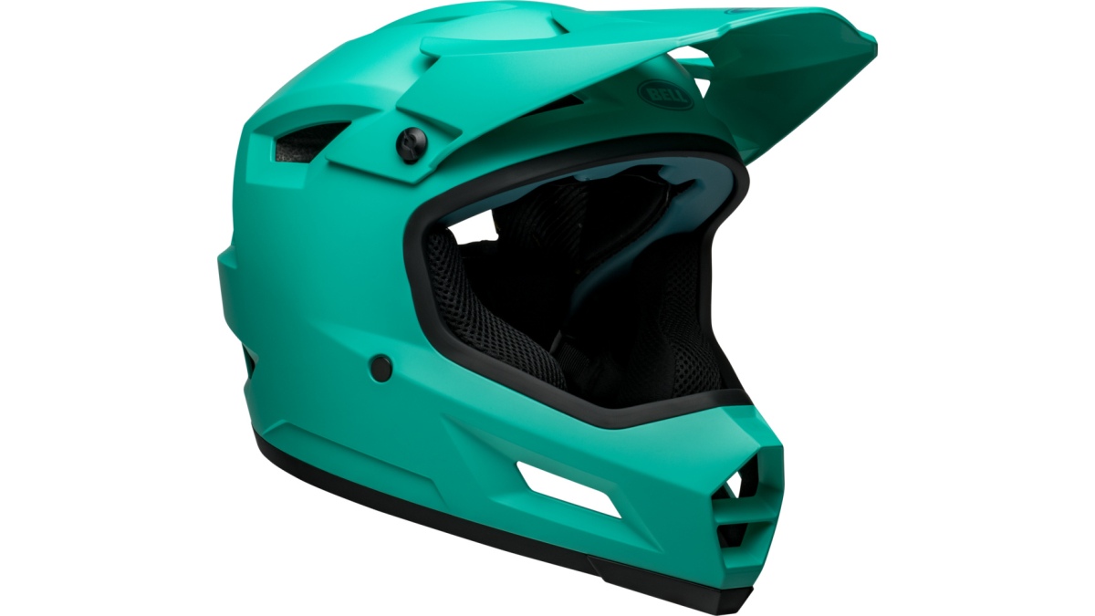 Bell Sanction 2 DH Fahrrad Helm matt türkis 2025