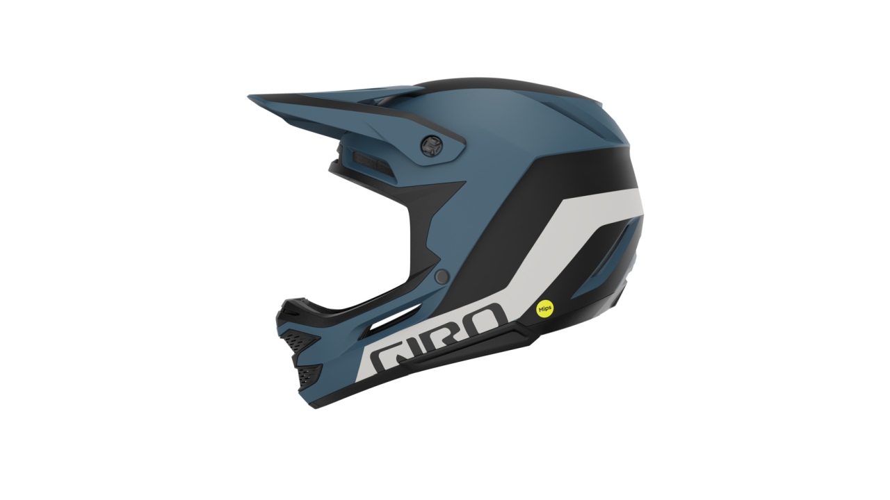 Giro Insurgent Shperical MIPS DH Fahrrad Helm matt blau/schwarz 2025
