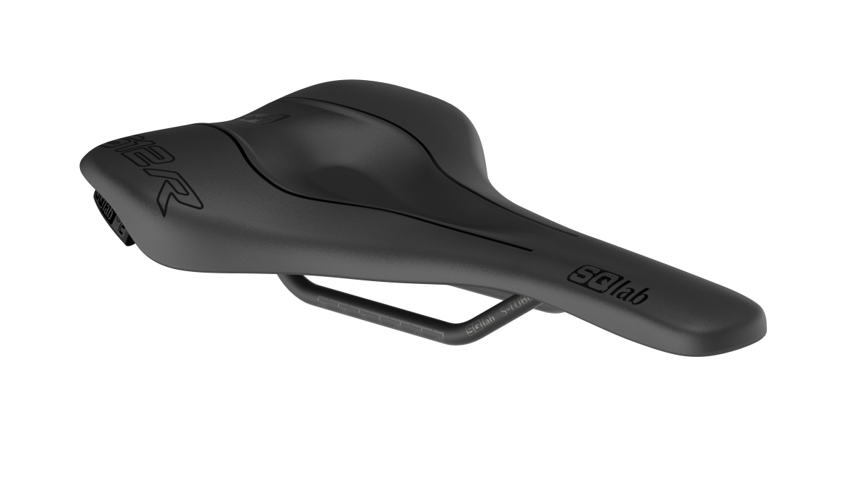SQlab 612 Ergowave R Unisex Road / MTB Race Fahrrad Sattel schwarz