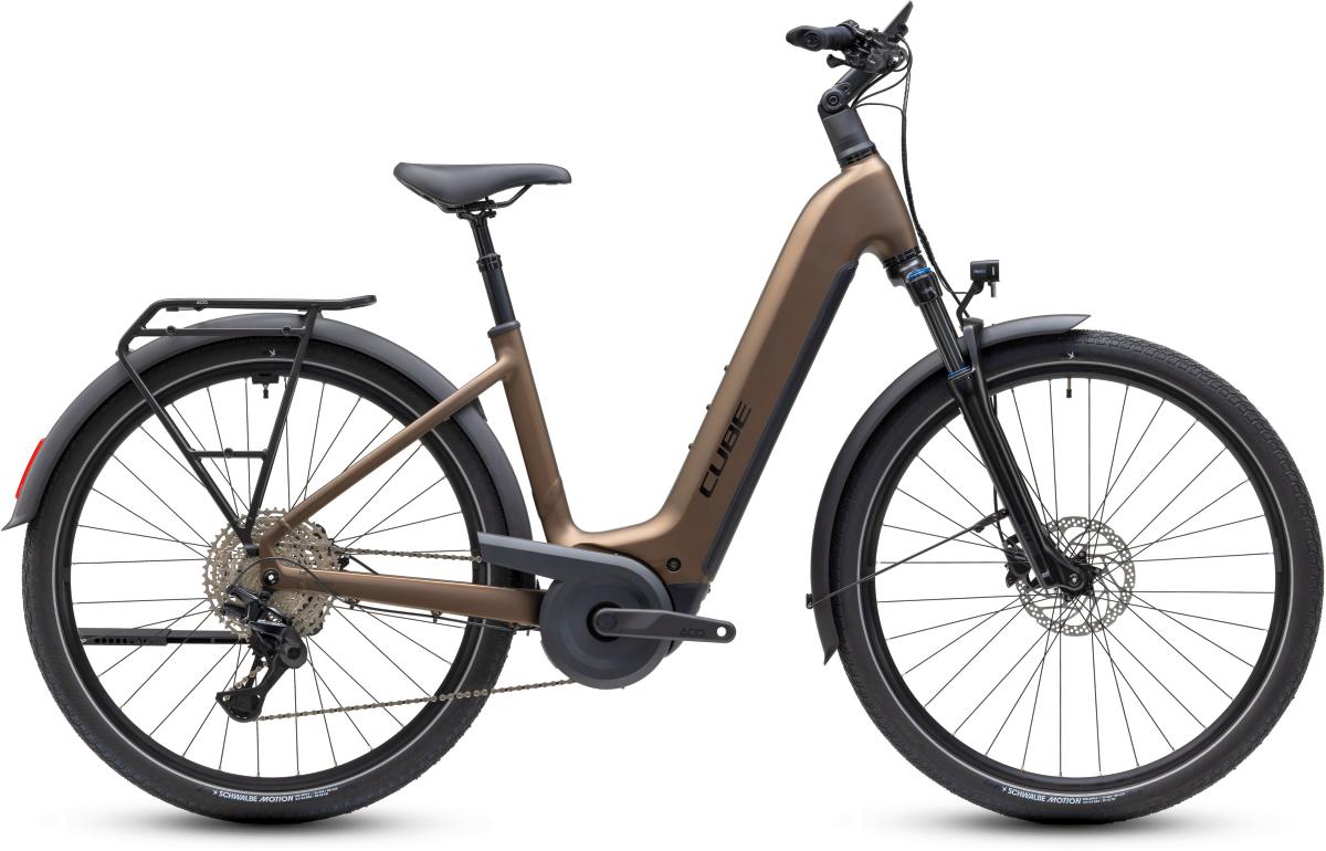 Cube Touring Hybrid Pro 800 Easy Entry 28'' E-Bike Trekking Pedelec metallicumbra/black 2027