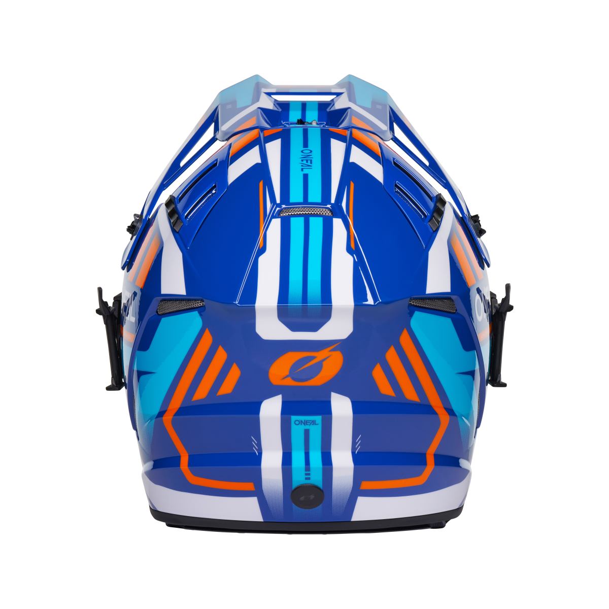 ONeal EX-SRS Dust Motocross Enduro MTB Helm blau/orange 2026