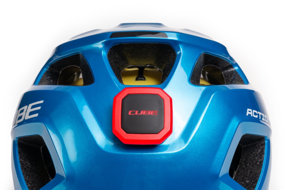 Cube Linok X Actionteam Mips Kinder Fahrrad Helm blau 2027
