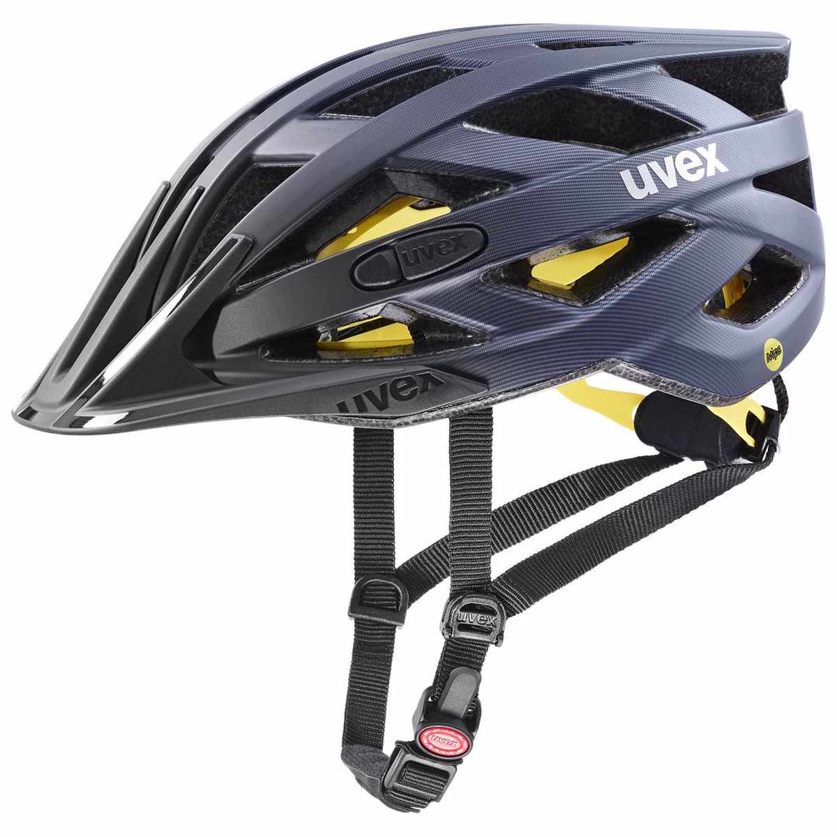 Uvex I-Vo CC MIPS Fahrrad Helm matt midnight blau 2025
