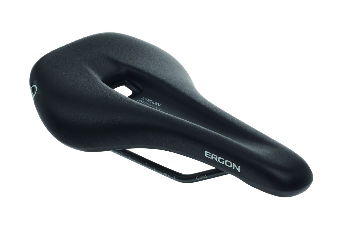Ergon SM Sport ergonomischer MTB Fahrrad Sattel schwarz
