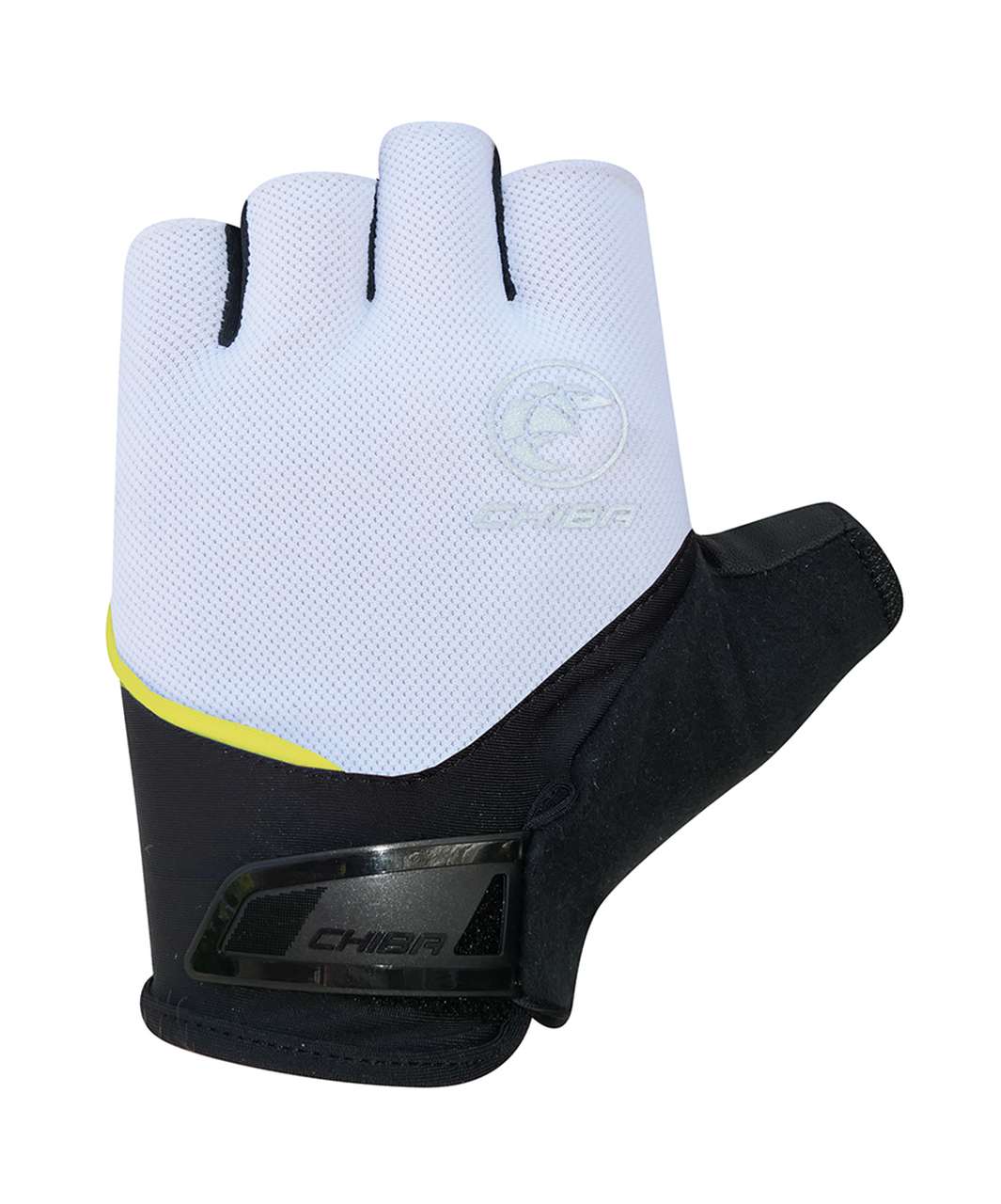 Chiba Sport Fahrrad Handschuhe kurz weiß/schwarz 2027