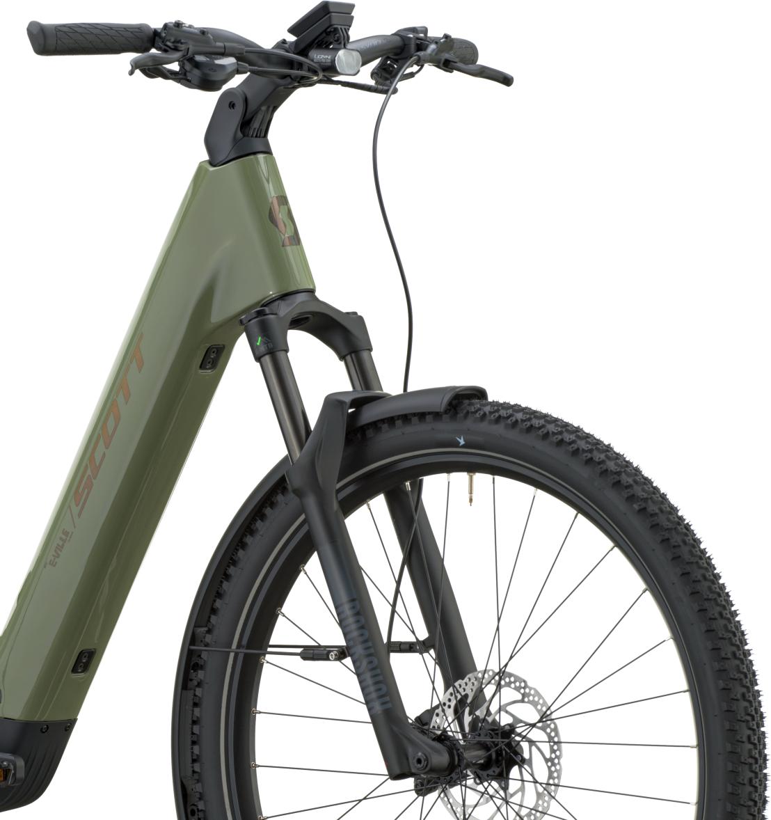 Scott E-Ville 10 SUV E-Bike Trekking Pedelec tawny grün 2027