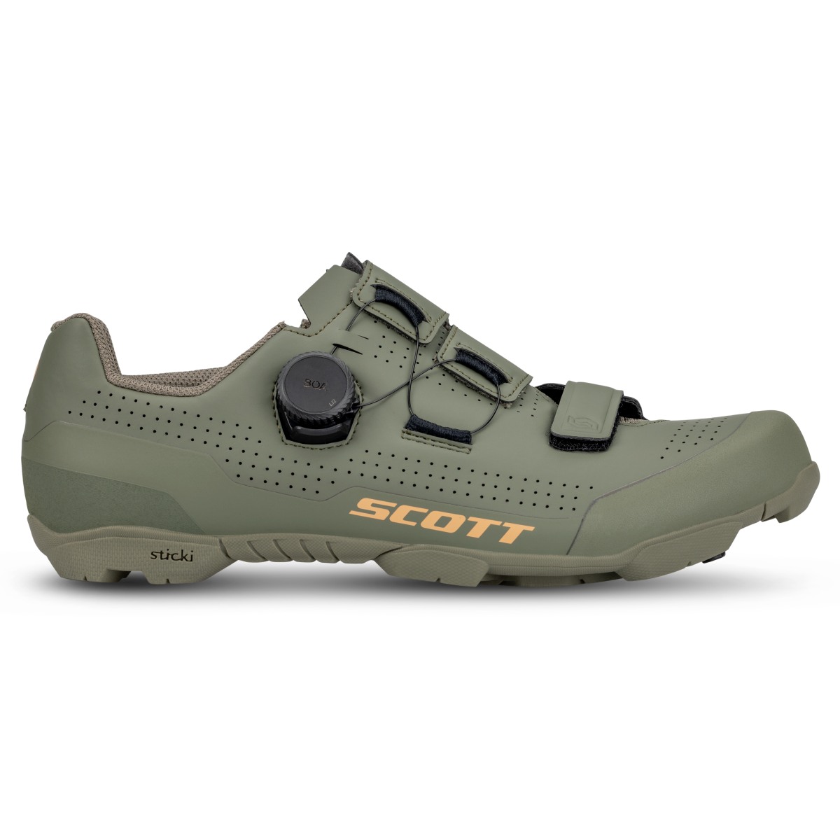 Scott Team Boa MTB Fahrradschuhe olive grün 2027