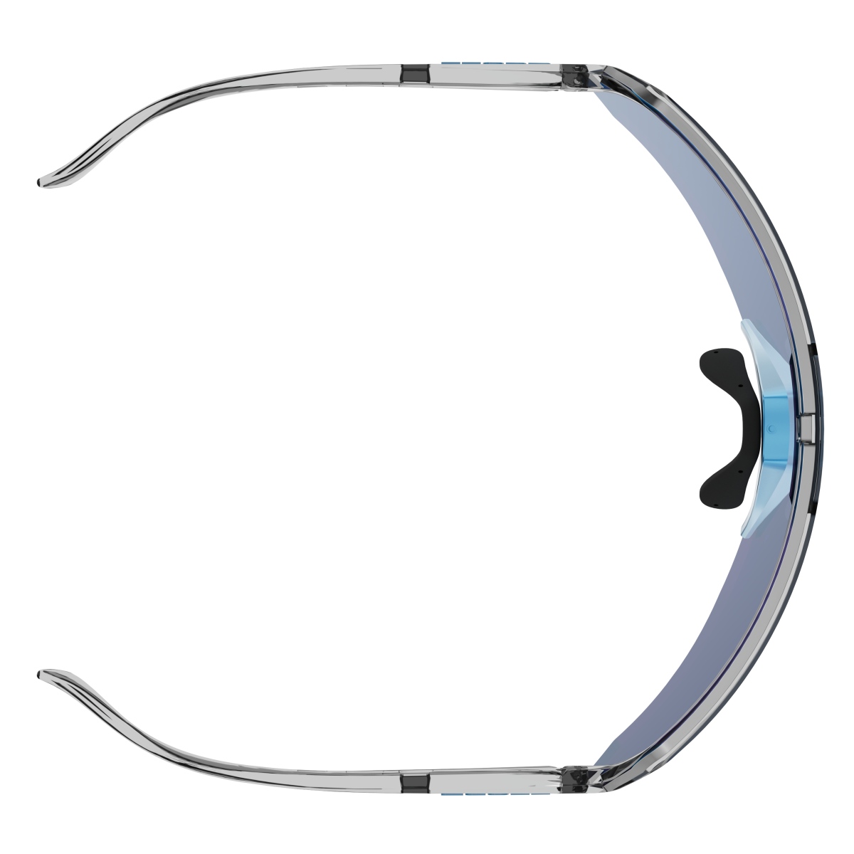 Scott Sport Shield AMP Wechselscheiben Fahrradbrille schwarz/blau/blau chrome