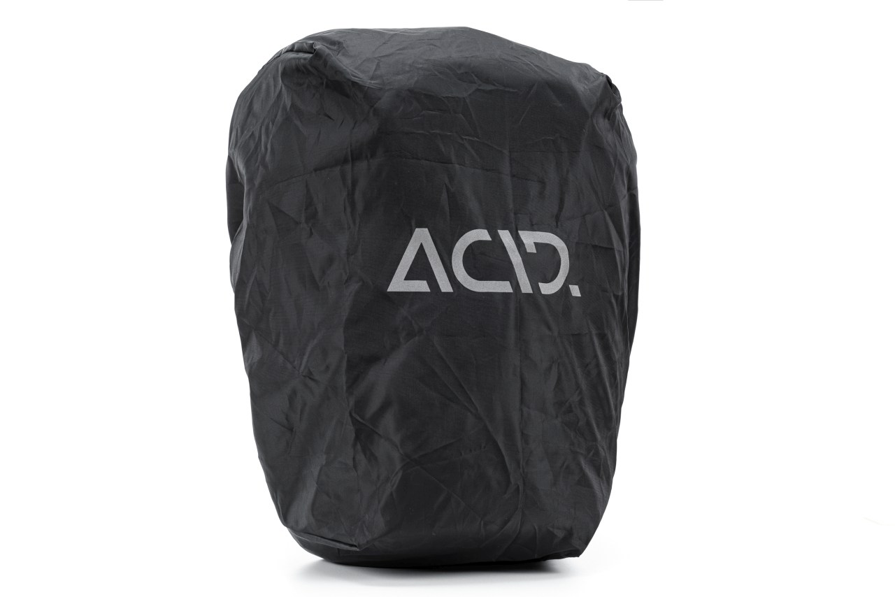 Acid City 20 SMLink Fahrrad Gepäckträger Seitentasche rot