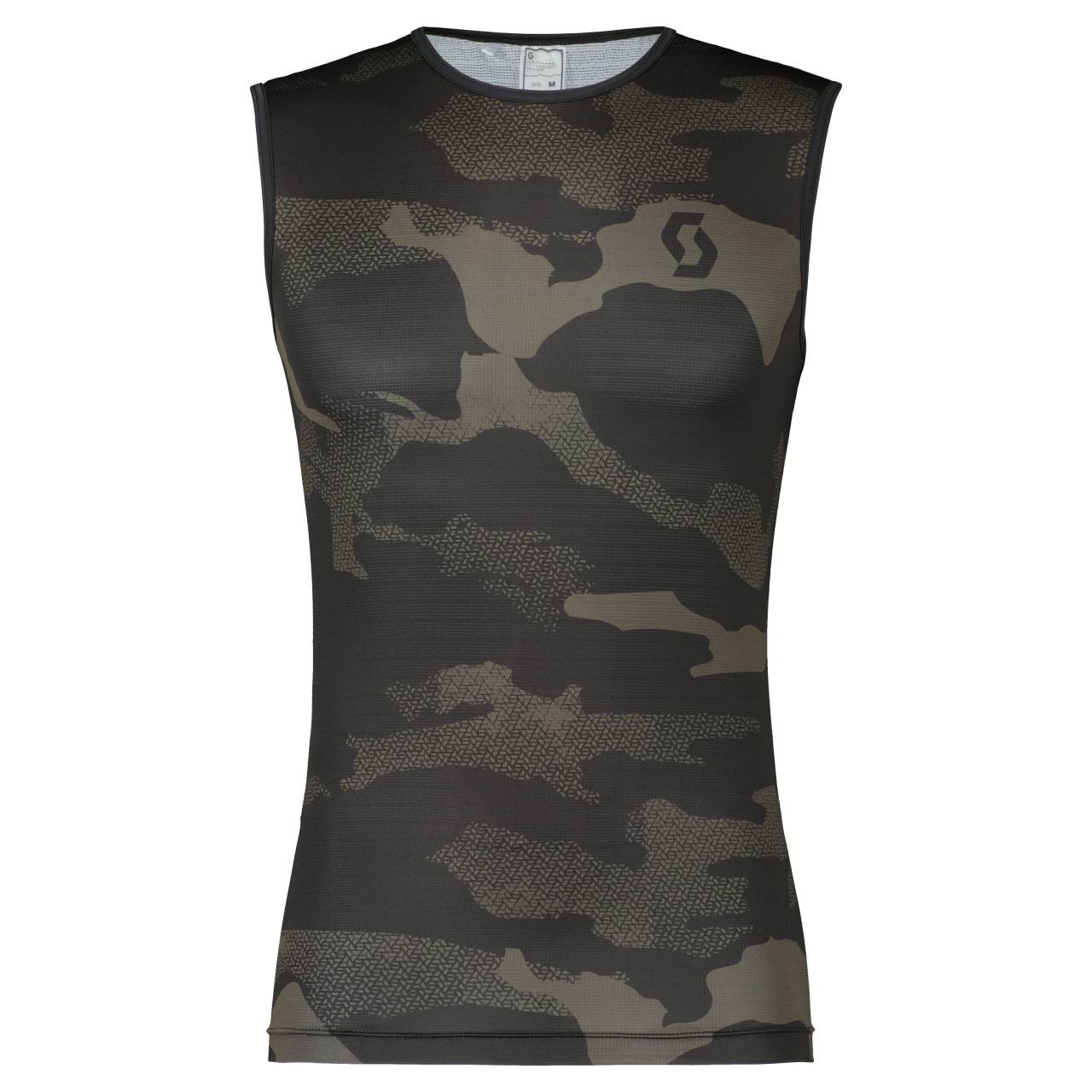 Scott Underwear Carbon Tank Fahrrad Unterhemd kurz schwarz/grau 2026