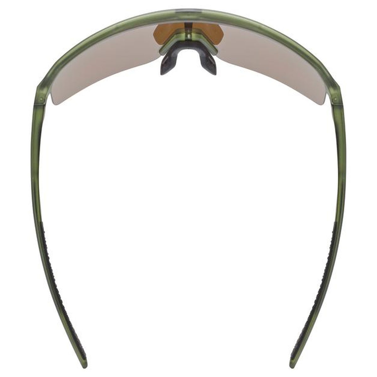 uvex Ramp Fahrrad / Sport Brille matt olive grün/mirror goldfarben 2027