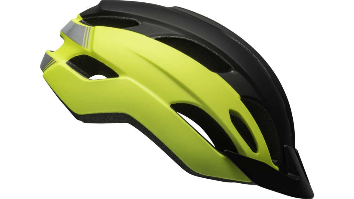 Bell Trace MTB / Trekking Fahrrad Helm matt schwarz/gelb 2025