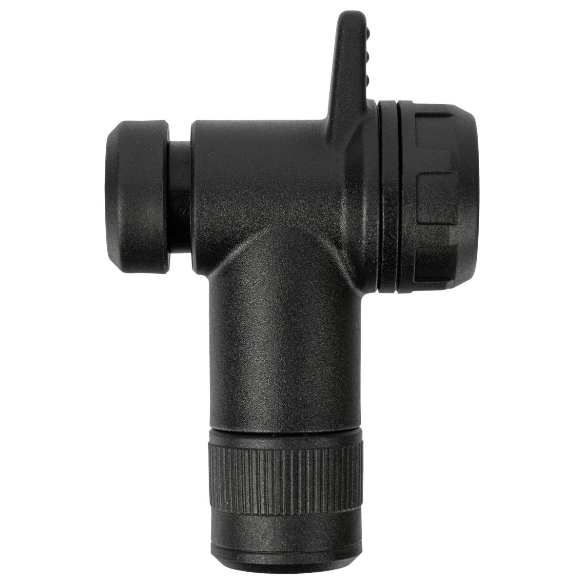 Topeak TurboFlow Valve Combo Pumpenkopf mit Ventiladaptern fschwarz