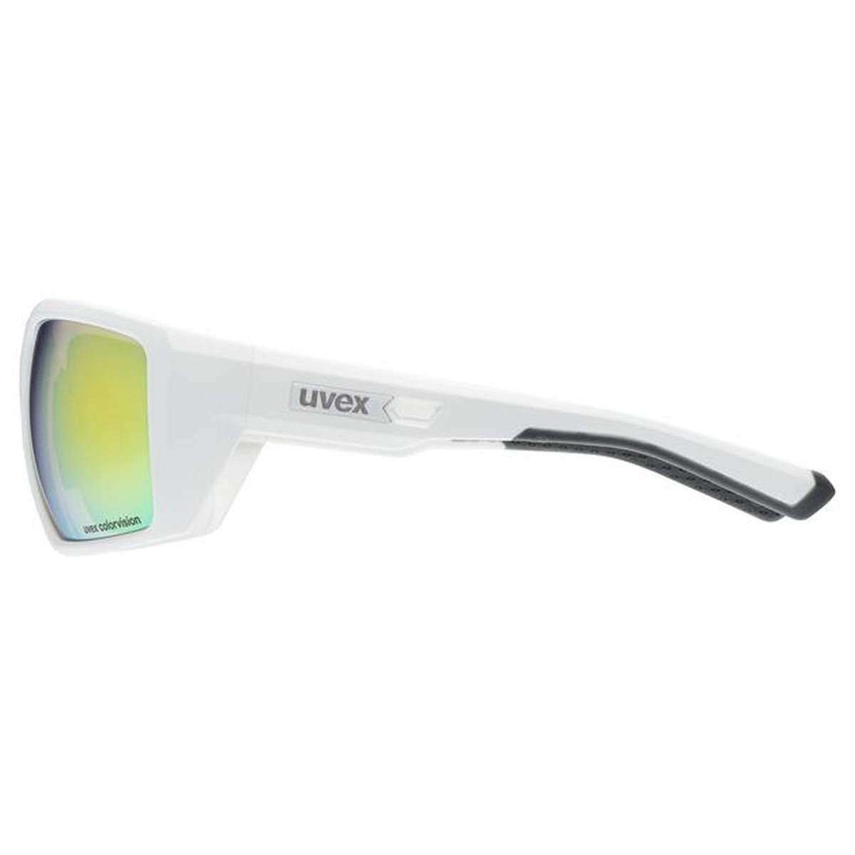 Uvex Mtn Venture CV Outdoor / Bergsport Brille matt weiß/mirror gelb