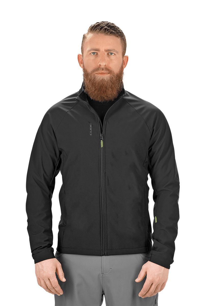 Cube Tour Softshell Fahrrad Jacke schwarz 2027