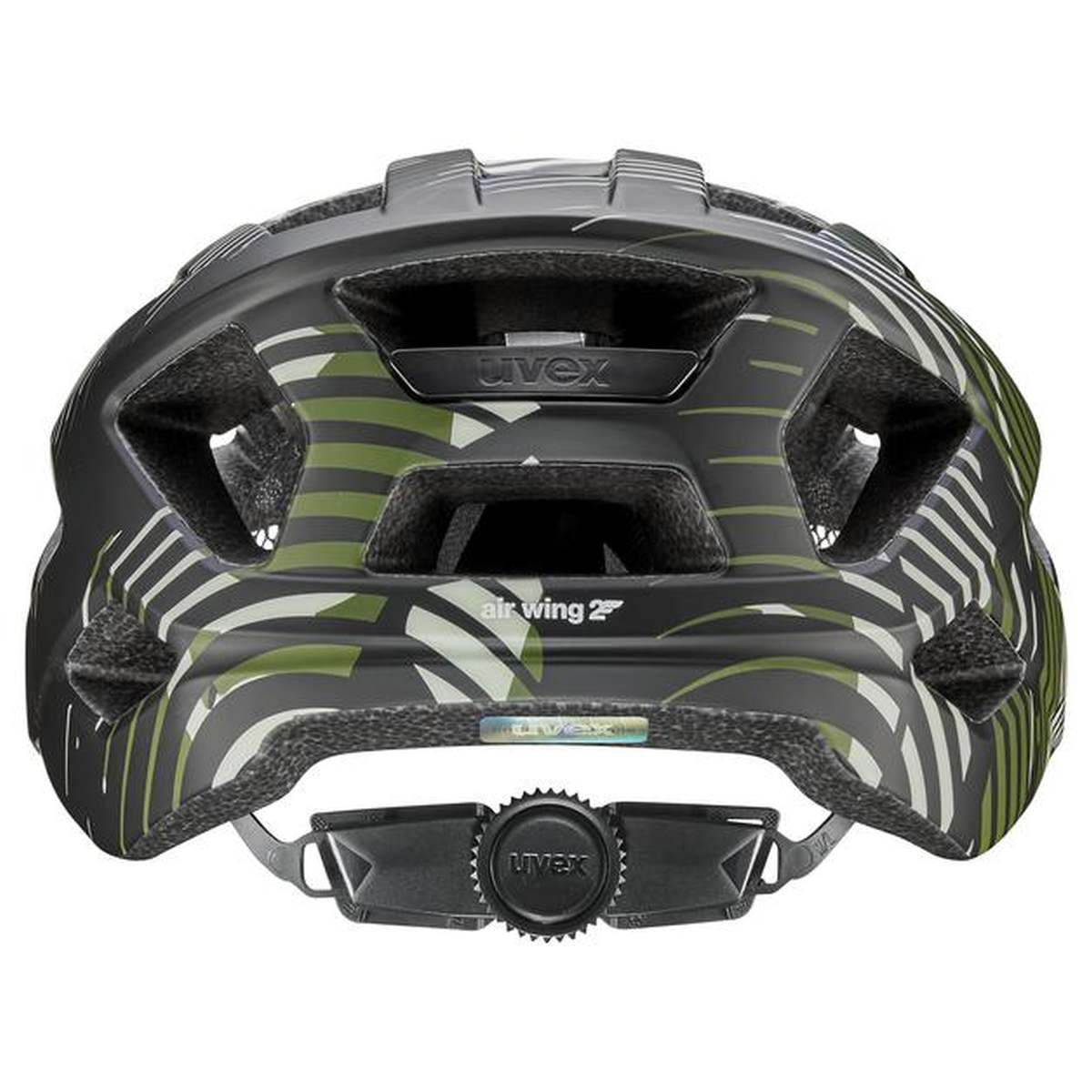 uvex Air Wing 2 cc Fahrrad Helm matt olive grün/schwarz 2027